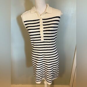 Universal Threads Striped Sleeveless Sweater Dress